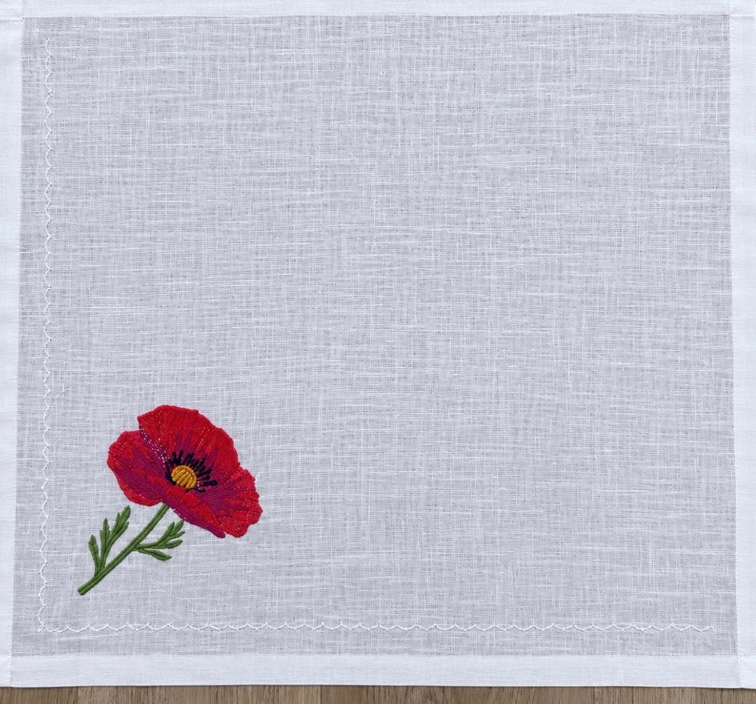 Pañuelos - Amapolas (45 x 45cm)